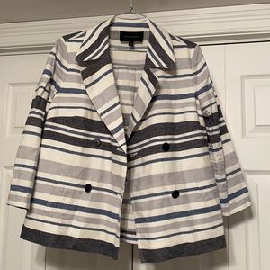 Banana Republic Linen Pea Coat!